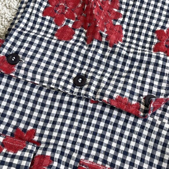 Fish & Kids Size 6-7 Flower Apron Dress - Picture 6 of 9